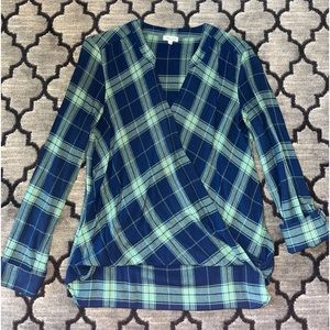 Splendid Brand Cute Cross Over Flannel